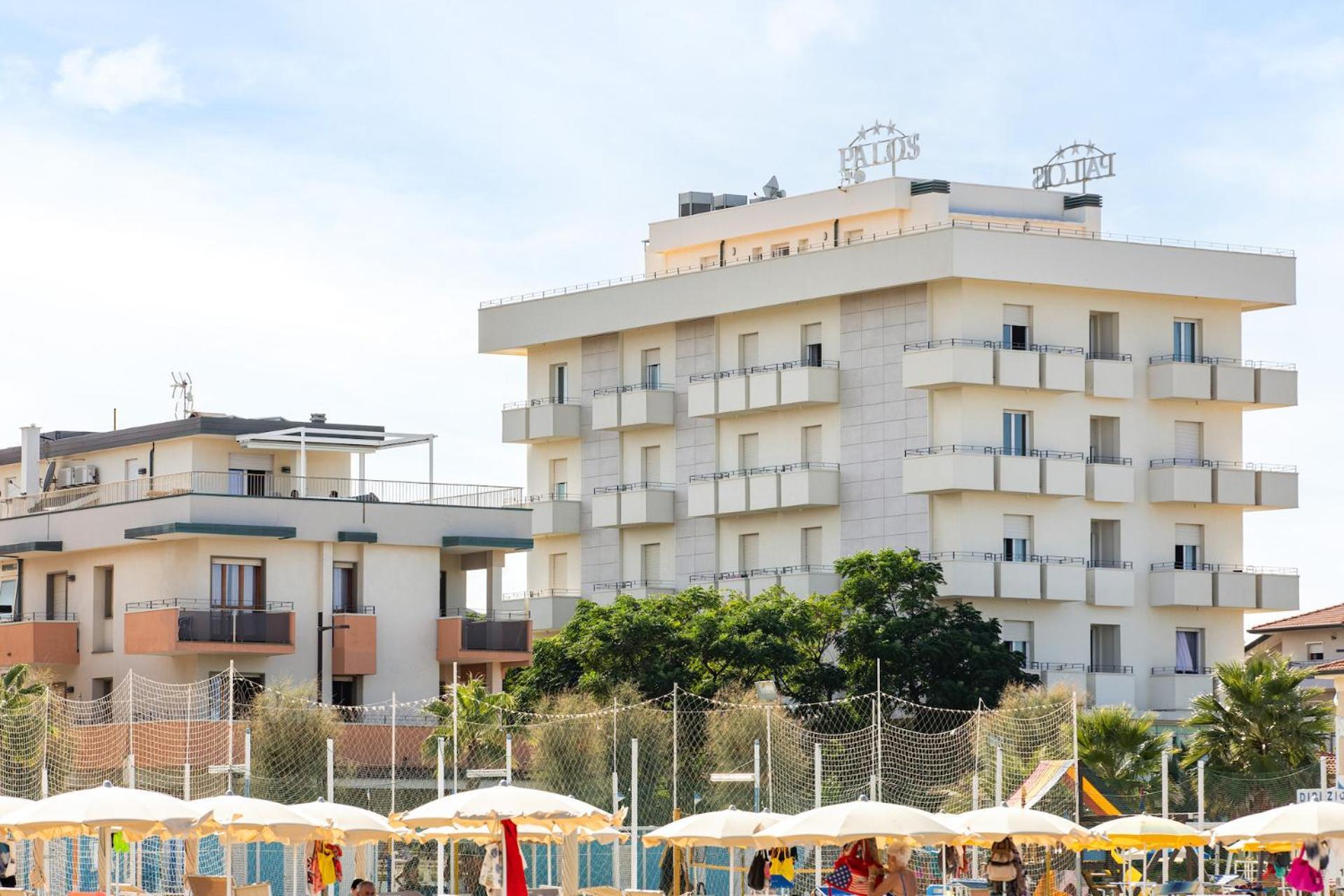 Hotel Palos Rimini Esterno foto